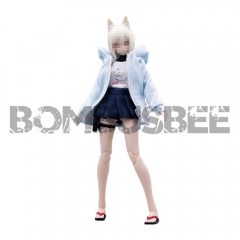 【Sold Out】Snail Shell 1/12 Summer Costume Piece Suit Blue Sweater for Wolf Girl