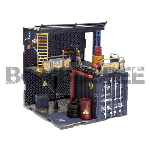 【Pre-order】FreshRetro SIB10 Container Warehouse Scene In Box Model Kit