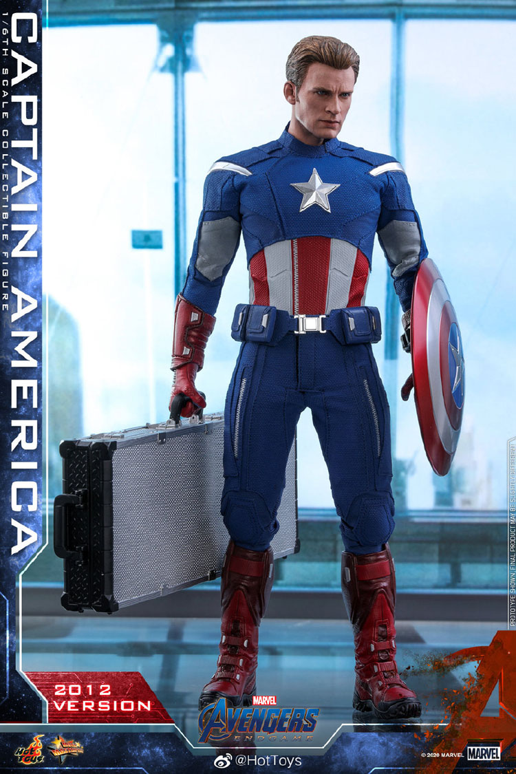 front view of Captain America