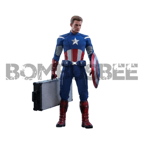 【In Stock】HotToys Avengers: Endgame MMS563 Captain America 2012 Version