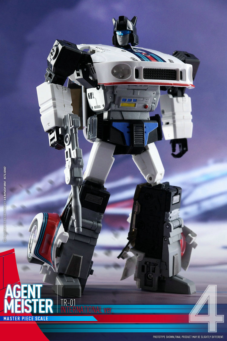 New Transform Rollout TnR TR-01 Agent Mister Jazz Transformaion Robot IN STOCK 