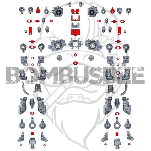 【Pre-order】Roast Duck Model 1/100 MG Hi V Gundam Metal Alloy Frame Pack