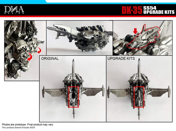 Airplane Form Upgrade Kits Details