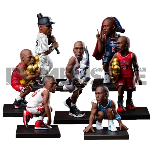 【Sold Out】Motion Mode NBA The Journey of Michael Jordan Air Jordan 7 in 1 Set