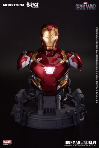 【Pre-order】Eastern Model EM2022010P Iron Man MK46 XLVI Bust Plastic Model Kit