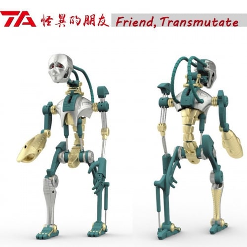 【In Stock】TransArt BWM-01 Strange Friend Transmute Beast Wars Transmutate