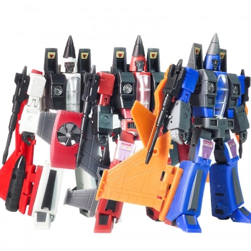 【In Stock】Magic Square MS-B30 Jet Fighter Team Cone Heads Thrust, Dirge & Ramjet Set of 3