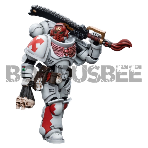 【Pre-order】Joytoy Warhammer 40K JT3815 1/18 White Scars Assault lntercessor Sergeant Tsendbaater