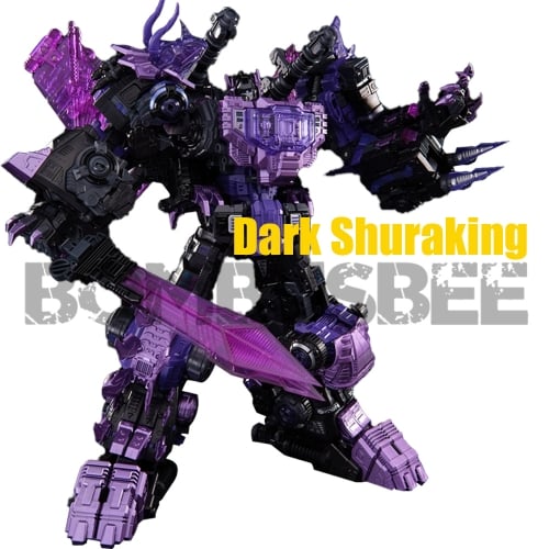 【In Stock】G-Creation Shuraking Series SRK-00 Dark Shuraking 5 in 1 Combiner