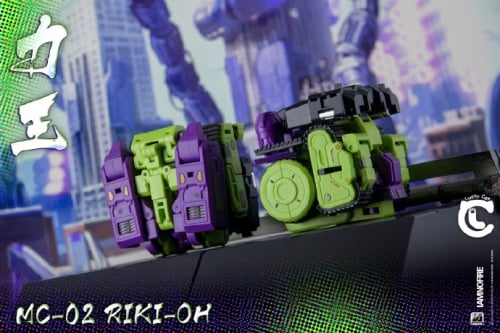 【Pre-order】Lucky Cat Micro Cosmos MC-02 Riki-Oh Devastator Set of C