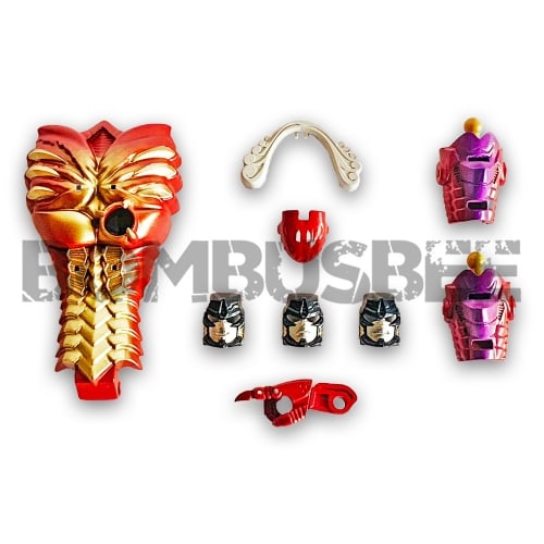 【Pre-order】DNA DK-40 For Beast Wars Transformers Legacy Transmetal II Megatron Upgrade Kits