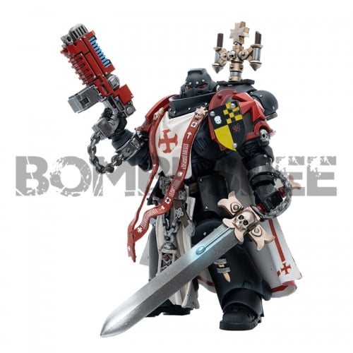 【Pre-order】JoyToy Warhammer 40K JT4850 1/18 Black Templars Sword Brethren Brother Lombast