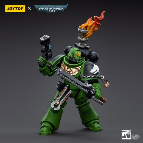 【Sold Out】Joytoy Warhammer 40K JT5239 1/18 Salamanders Intercessors Sergeant Tsek'gan
