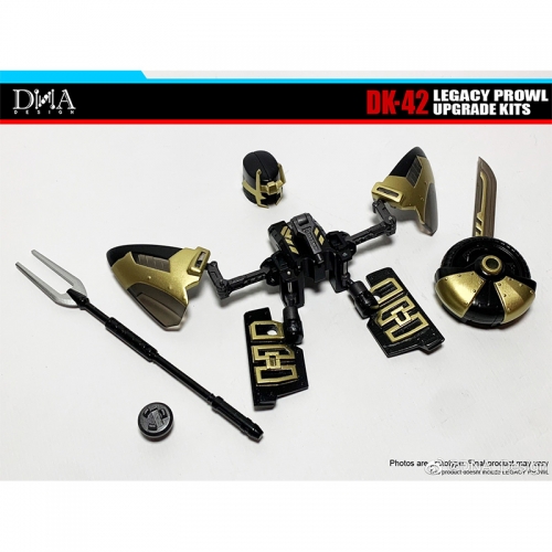 【In Stock】DNA DK-42 Upgrade Kit For Transformers: Legacy Evolution Deluxe Prowl