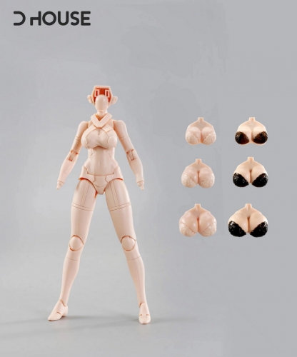 【Pre-order】D house 1/12 Accessory Body Skin Color Model Kit