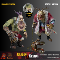 【In Stock】Fury Toys 1/12 Demon Force Wave One Kraden & Krynn Set of 2