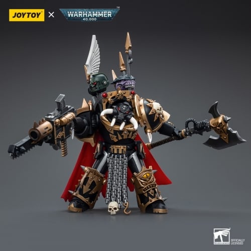 【In Stock】Joytoy JT6489 1/18 Warhammer 40K Chaos Space Marines Black Legion Chaos Lord in Terminator Armour