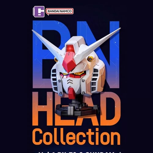 【Sold Out】Bandai BN HEAD Collection VOL.1 RX-78-2 Gundam