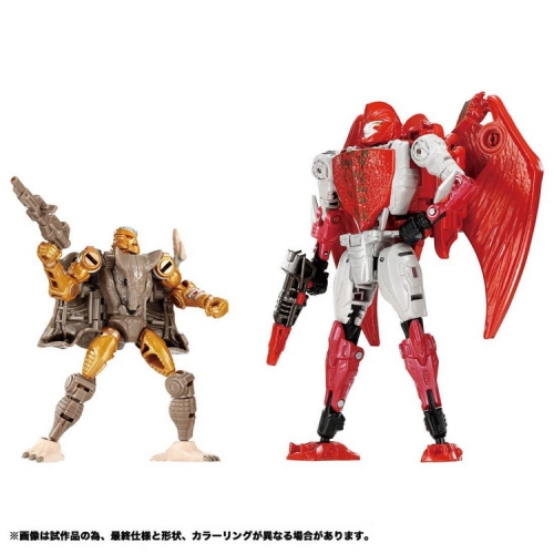 【Pre-order】Takara Tomy Transformers BWVS-05 Rattrap vs Terrorsaur Set of 2