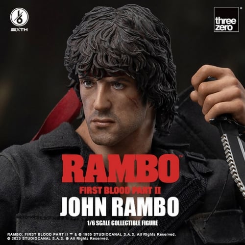 【Pre-order】Threezero 3Z0328 1/6 Rambo: First Blood Part II John Rambo