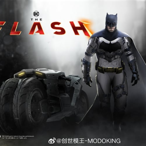 【Pre-order】Modoking 1/12 Batman+ Motorcycle The Flash Ver.