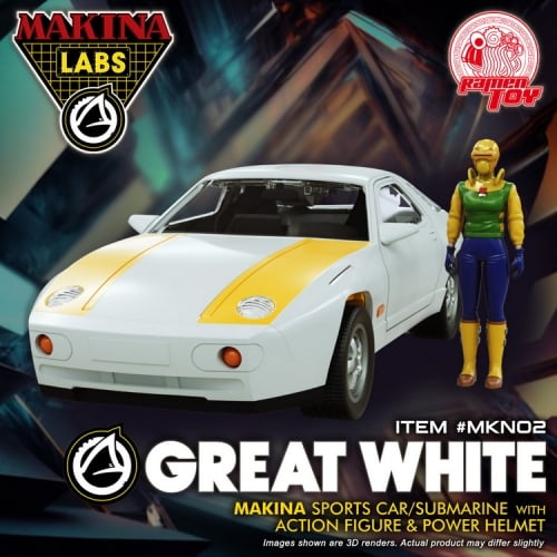 【Pre-order】Ramen Toy Makina MKN02 Great White