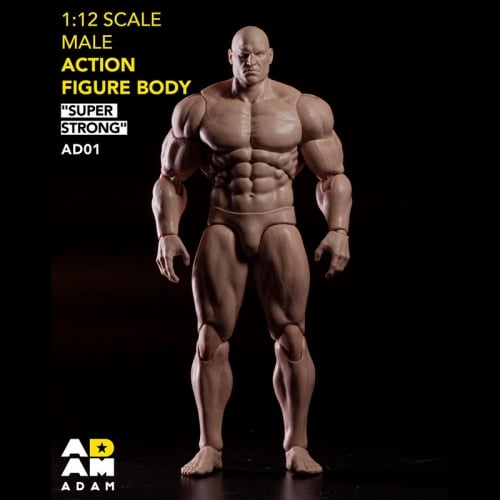 【Pre-order】ADAM 1/12 AD01 Comic Style Super Strong Male Action Figure