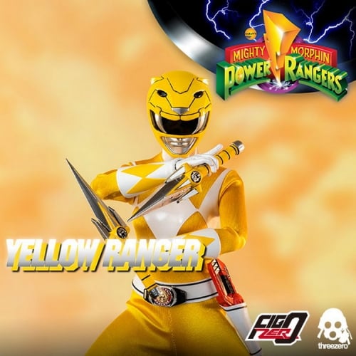 【Sold Out】Threezero Figzero 3Z0200 1/6 Mighty Morphin Power Rangers Yellow Ranger