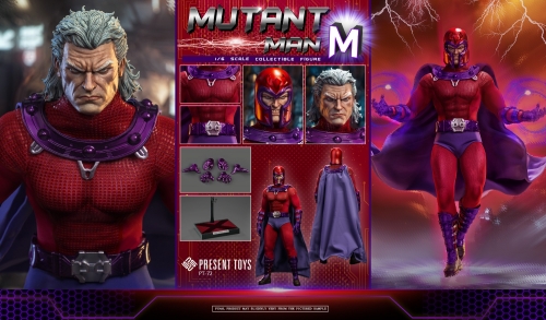 【Pre-order】Present Toys PT-sp72 1/6 Mutant Man M Magneto Standard Edition