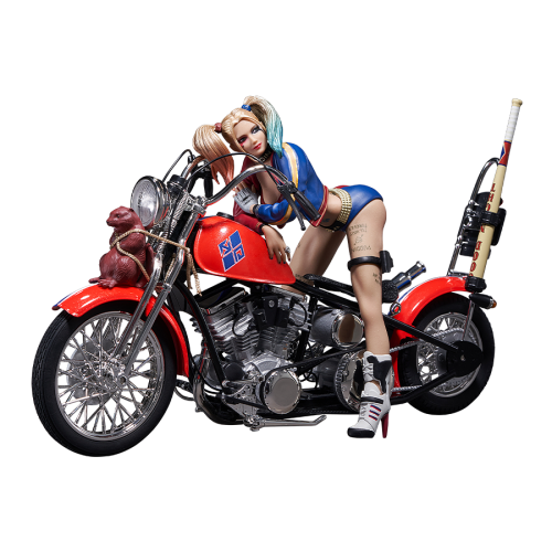 【Sold Out】PrincipalGu EA1503S 1/10 Harley Quinn & Motorcycle