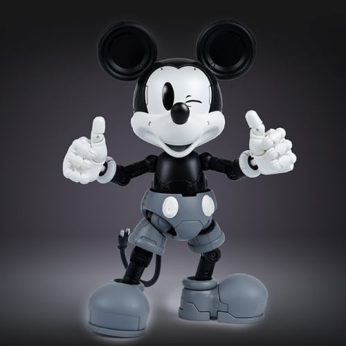 【In Coming】Infinity Toys Heat Buddy Figure H.F.B.001BW-MICKEY Disney Mecha Mickey Mouse BW Version