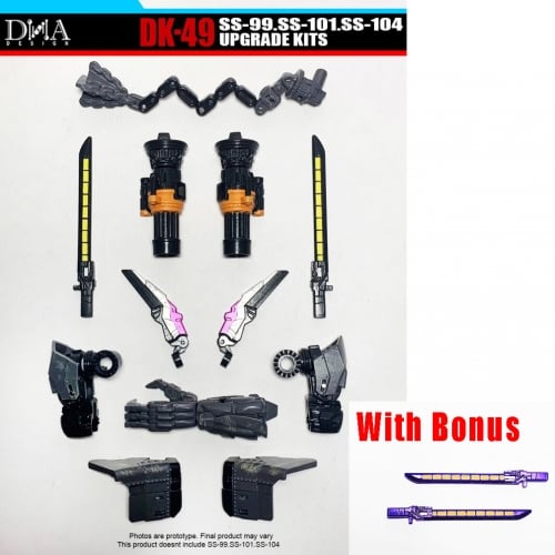 【In Stock】DNA DK-49 Accessories Pack for SS-99 SS-101 SS-104 with Purple Blade Bonus