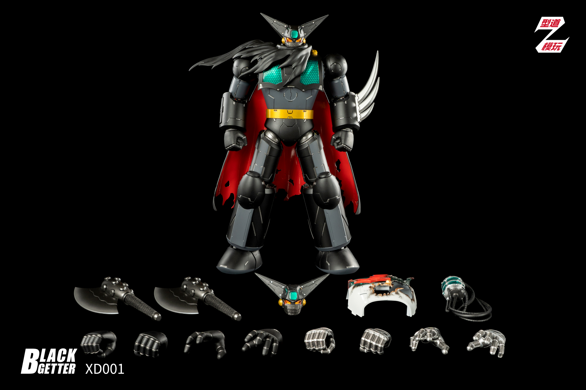 【Sold Out】XingDao Model XD001 Black Getter Robo