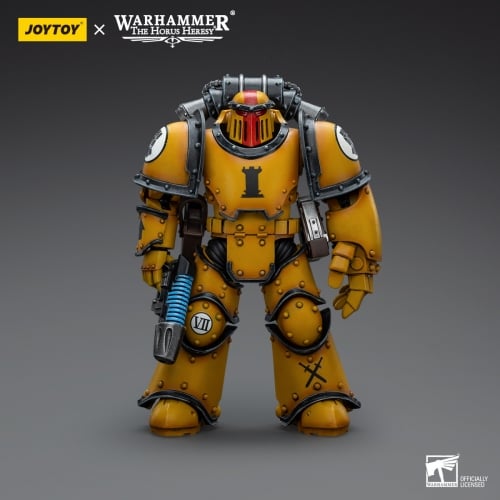 【In Stock】JoyToy JT9060 1/18 Warhammer 40K The Horus Heresy Imperial Fists Legion MkIII Tactical Squad Sergeant with Power Fist
