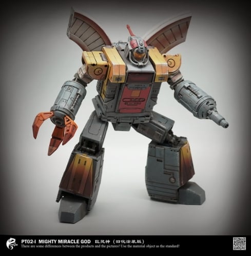 【Pre-order】Pangu Toys PT-02I Mighty Miracle God Old Painted Version