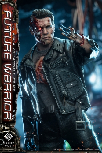【Sold Out】Present Toys 1/6 PT-sp51 Future Warrior T800 Deluxe Version