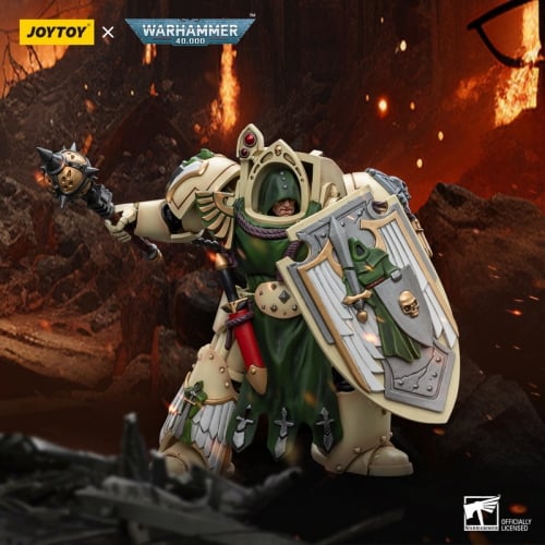 【In Stock】Joytoy Warhammer 40K JT9206 1/18 Dark Angels Deathwing Knight with Mace of Absolution 1