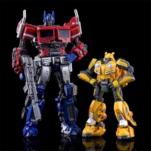 【Sold Out】Lucky Cat Micro Cosmos ET01 MEE Bumblebee & ET02 Optimus Prime