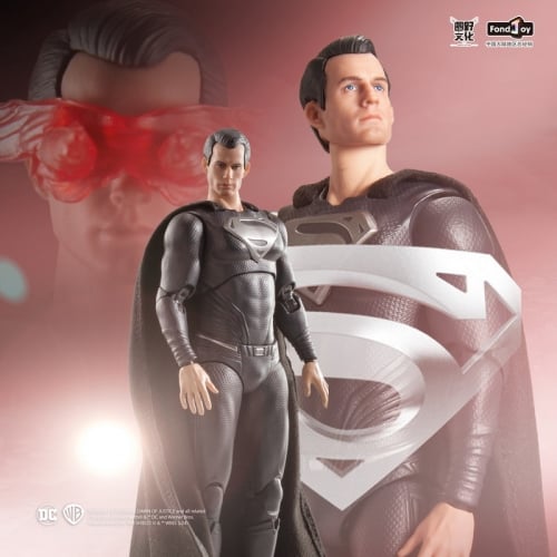 【Pre-order】FondJoy DC1012 Justice League Black Superman