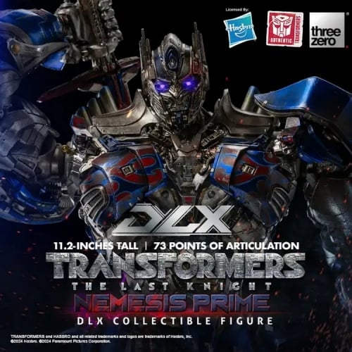 【Pre-order】Threezero 3Z0579 DLX Transformers: The Last Knight Nemesis Prime