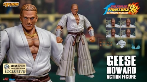 【Sold Out】Storm Toys 1/12 SKKF06SV KOF King of Fighters 98 GEESE HOWARD BBICN Limited Edition