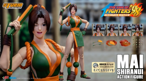 【Sold Out】Storm Toys 1/12 SKKF07GN KOF King of Fighters 98 Shiranui Mai BBICN Limited Edition