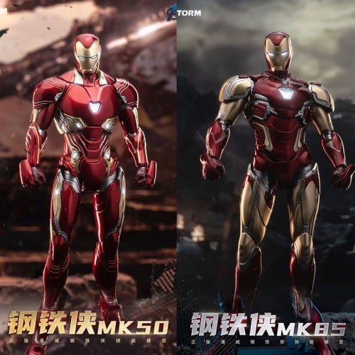 【In Stock】Morstorm Marvel Avengers Iron Man MK85 & MK50 Model Kit