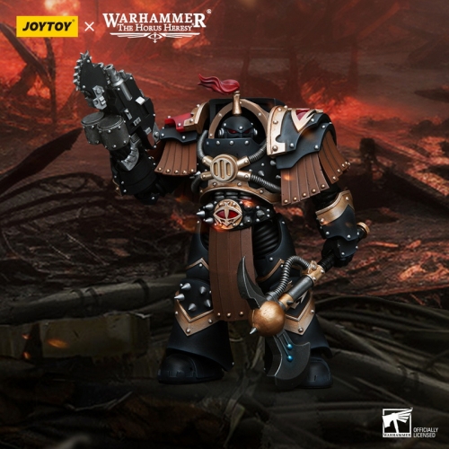 【Pre-order】Joytoy Warhammer 40K JT9718 1/18 Warhammer "The Horus Heresy" Sons of Horus Justaerin Terminator Squad Justaerin with Carsoran Power Axe
