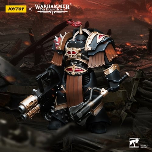 【Pre-order】Joytoy Warhammer 40K JT9749 1/18 Warhammer "The Horus Heresy" Sons of Horus Justaerin Terminator Squad Justaerin with Multi-melta and Power
