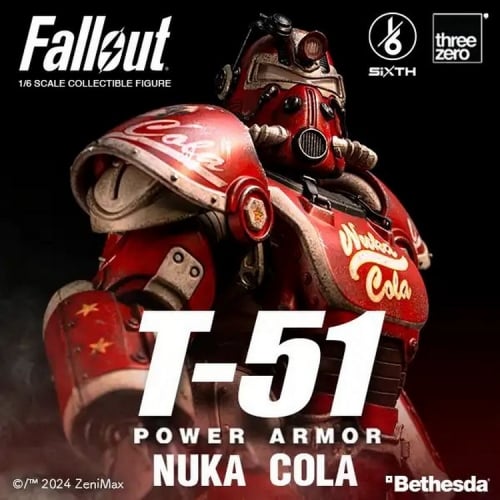 【Pre-order】Threezero 3Z0773 1/6 Fallout T-51 Nuka Cola Power Armor