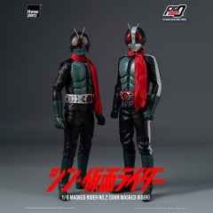 【In Stock】3A Threezero 1/6 FigZero Shin Masked Rider No.1 & No.2
