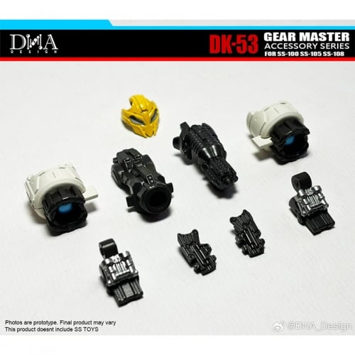 【Pre-order】DNA DK-53 Gear Master Accessory Series for SS-100/105/108