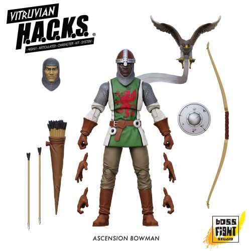 【Pre-order】Boss Fight Studio Middle Ages Vitruvian Hacks Ascension Bowman