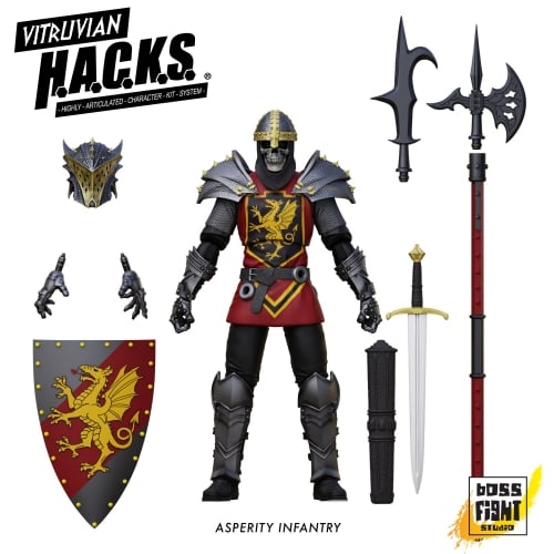 【Pre-order】Boss Fight Studio Middle Ages Vitruvian Hacks Asperity Infantry